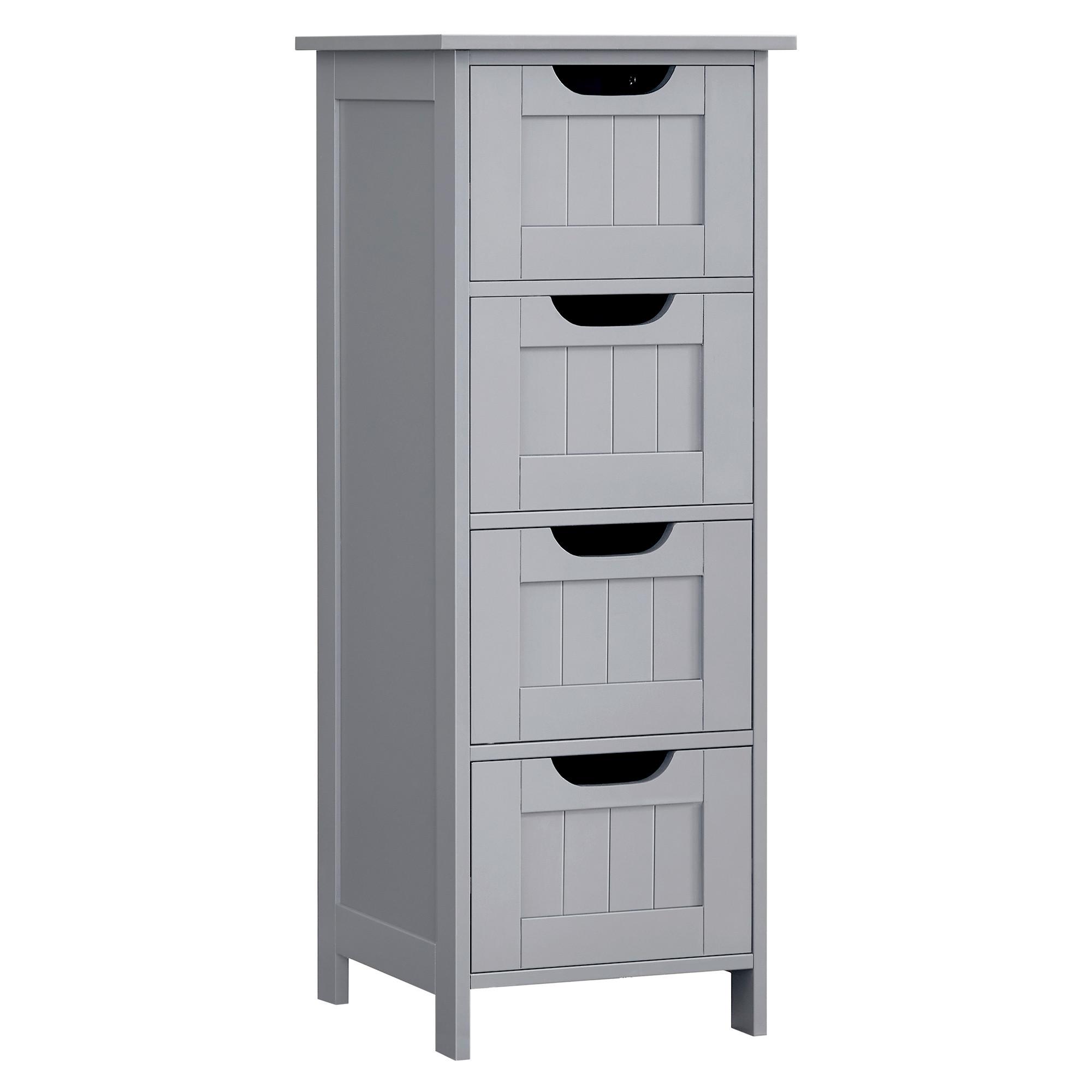 Midischrank Floor Cabinet - Grau, MODERN, Holzwerkstoff (30/82/30cm) - MID.YOU