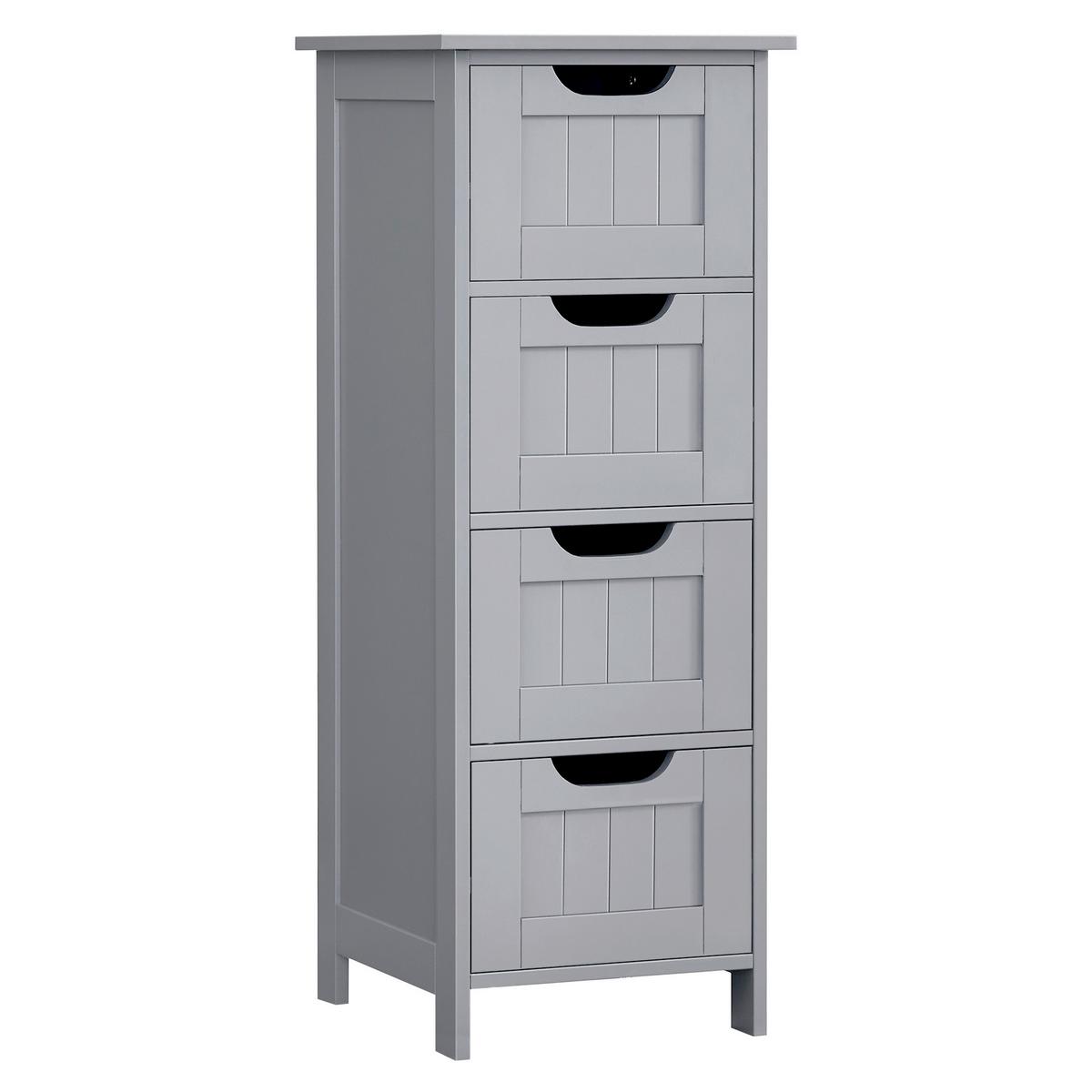 Midischrank Floor Cabinet - Grau, MODERN, Holzwerkstoff (30/82/30cm) - MID.YOU