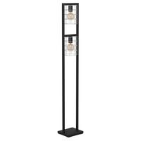 Stehleuchte 43666 'jubily - Schwarz, Design, Metall (22/14,5/145,5cm) - Eglo