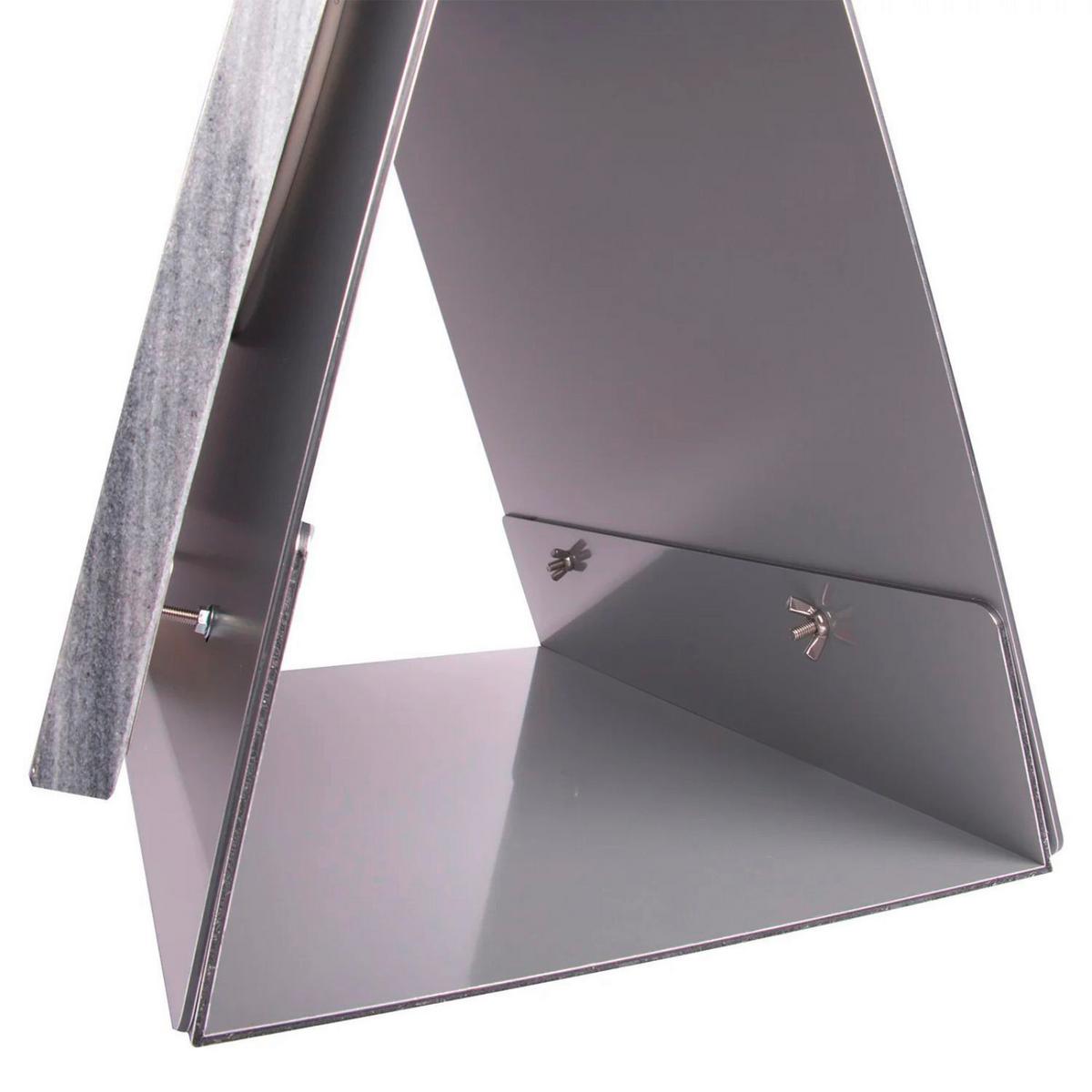 Infrarot-Heizpaneel 500w, Alufarben - Alufarben, Basics, Metall (67/50/50cm) - MID.YOU