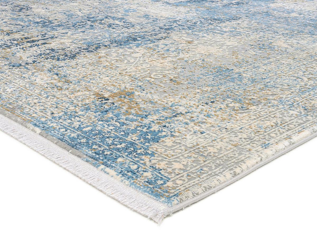 Webteppich Avignon Multicolor 300x400 cm - Blau/Grau, Design, Textil (300/400cm) - Dieter Knoll