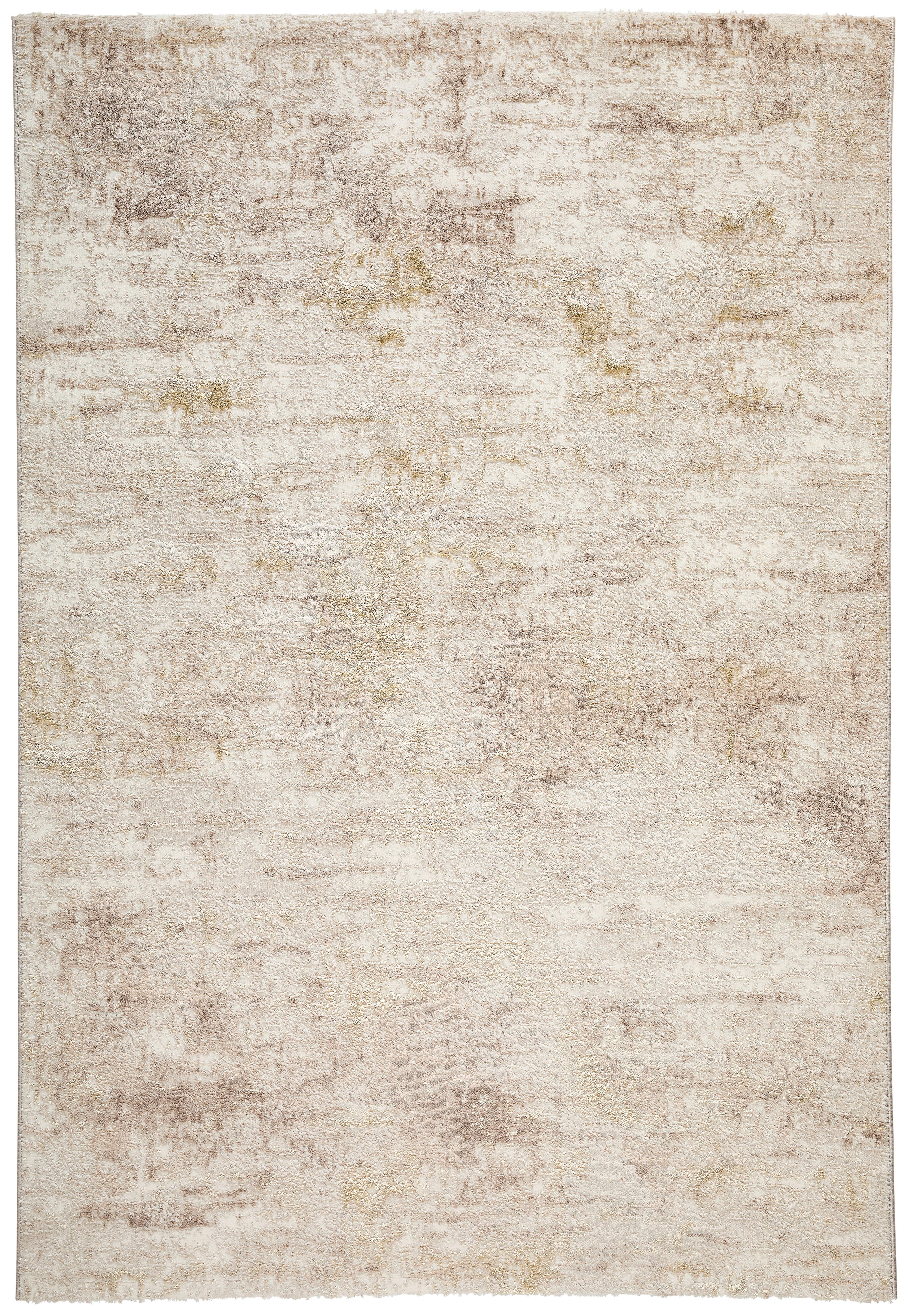 Webteppich Feel-Vintage - Beige/Goldfarben, Design, Textil (80/150cm) - Esprit