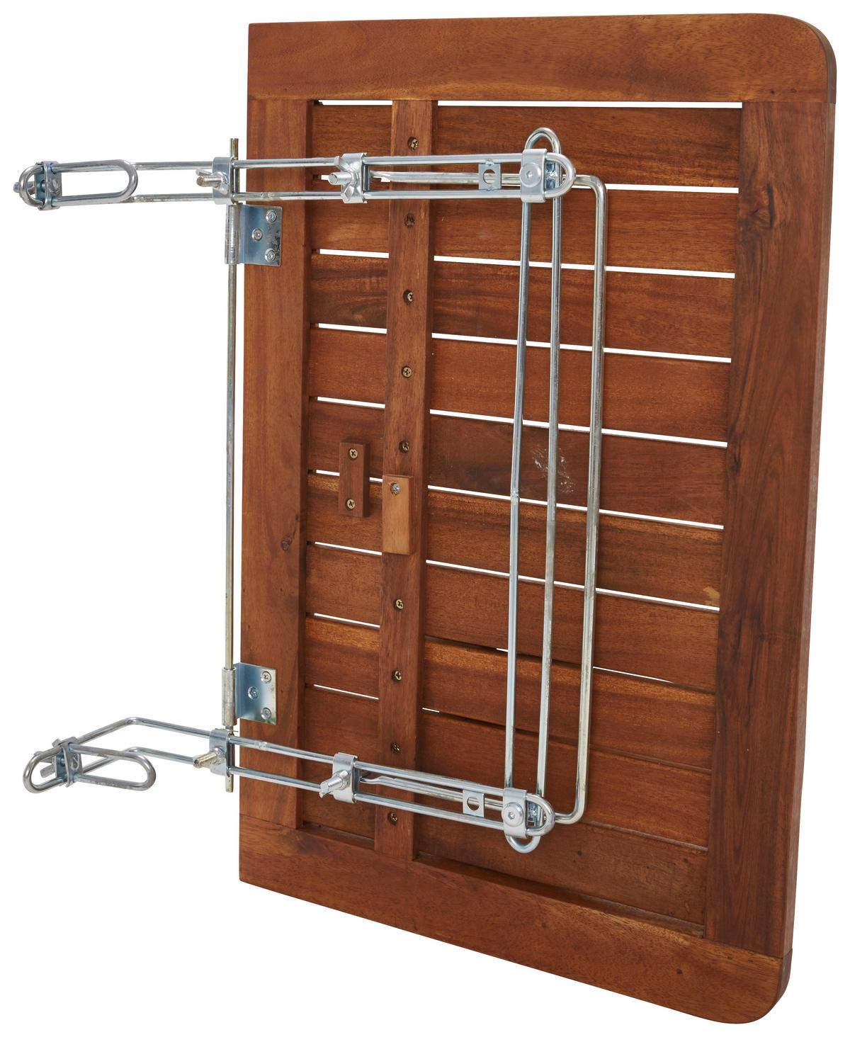 Balkónový stůl Helena - barvy akácie, Moderní, dřevo (60/34/40cm) - Bessagi Garden