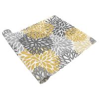 Asztali Futó Kb. 40/150cm - sárga/ezüstszínű, Modern, textil (40/150cm) - Luca Bessoni