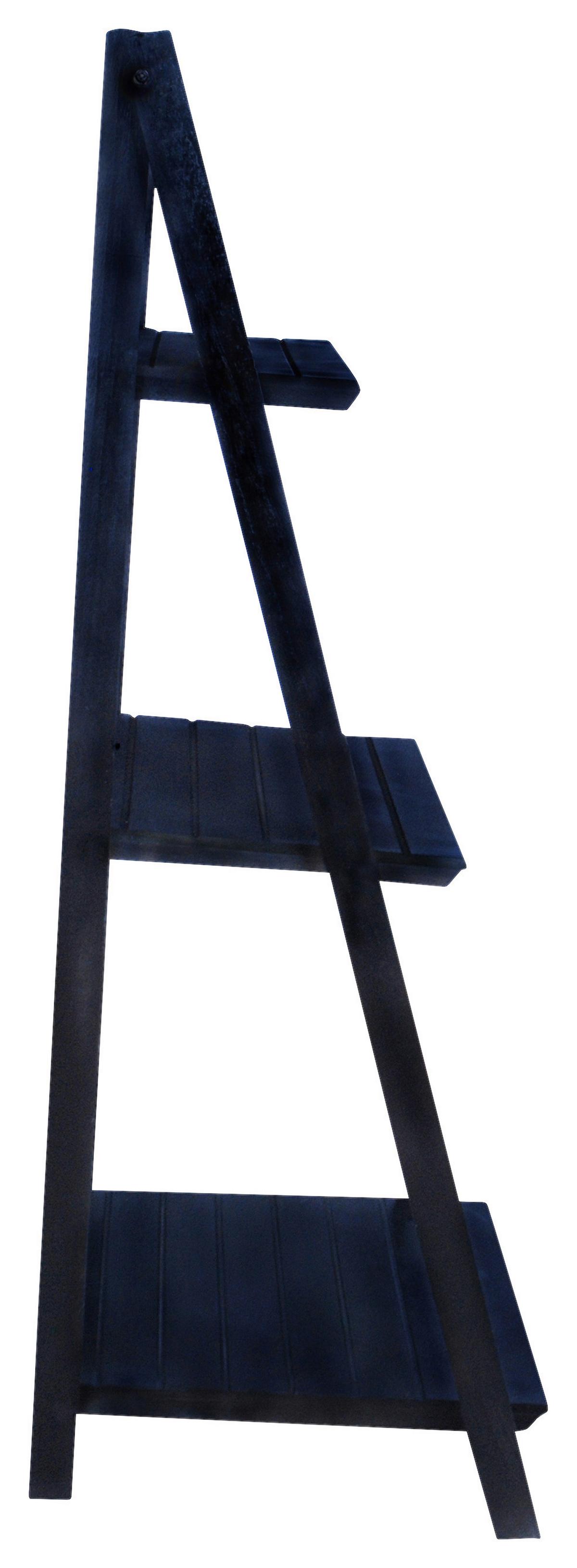 Standregal Simon B422105-4 - Schwarz, MODERN, Holz/Holzwerkstoff (41,5/107/40cm)