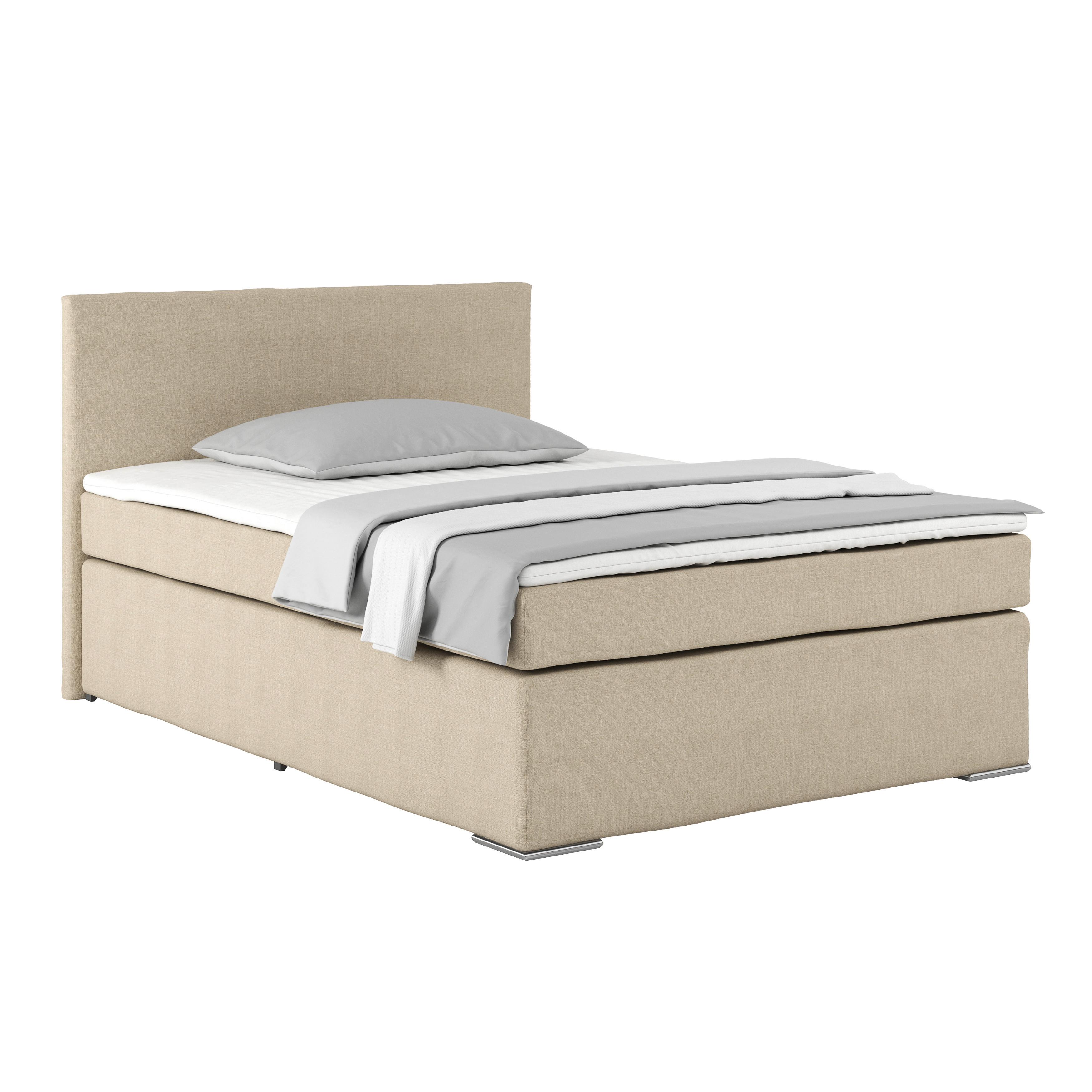 Fotografia produktu: Posteľ Boxspring NERO PL: 140/200 cm, béžová