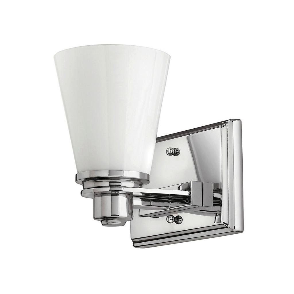 Bad-Wandleuchte IP44 Chromfarben