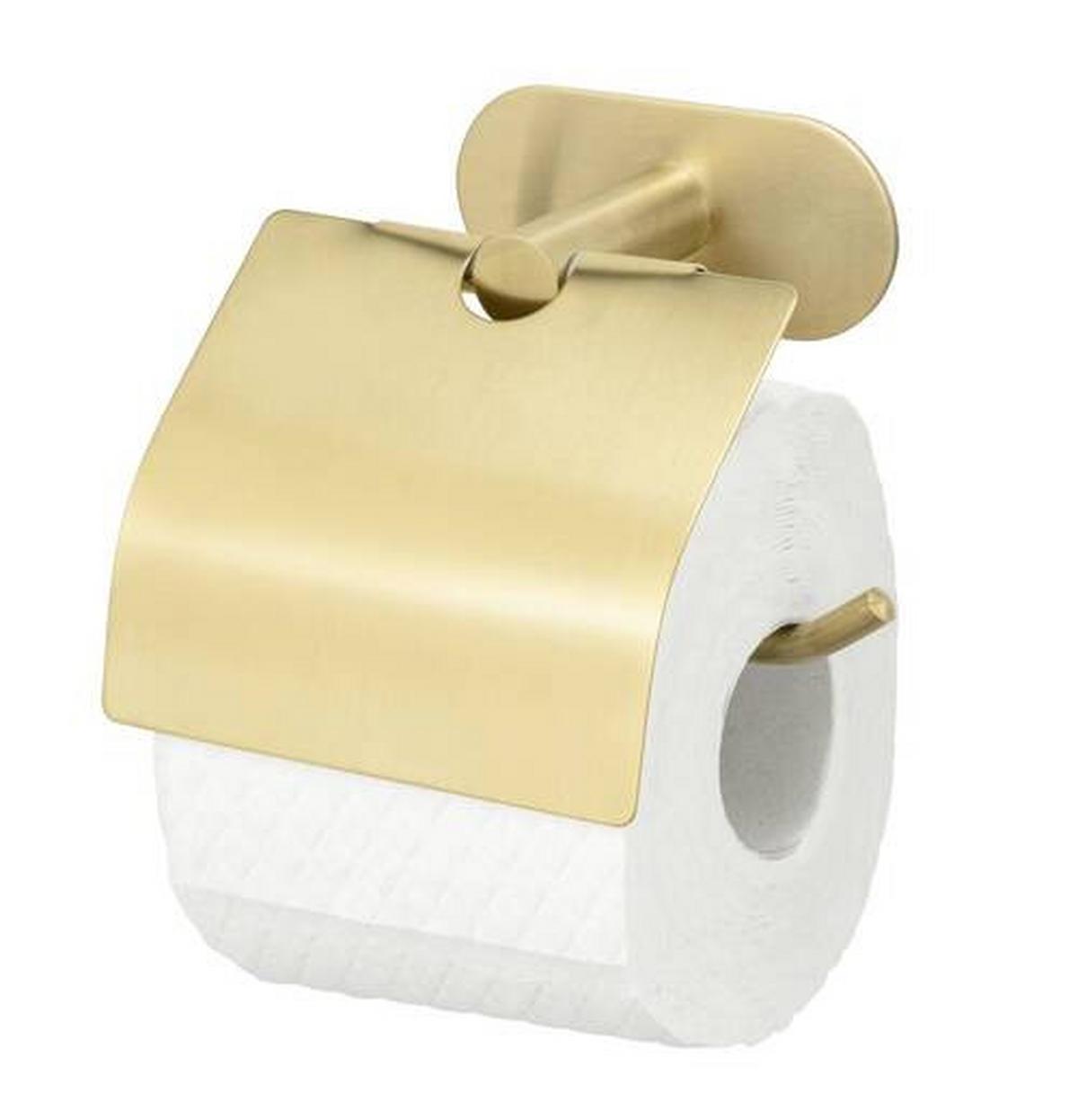 Držiák na toaletní papír TURBO-LOC -SB- - Lifestyle, kov (14/12,5/7cm) - Mömax