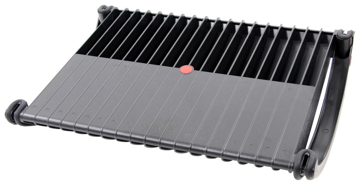 Fußstütze Podi - Schwarz, Basics, Kunststoff (48,5/10/34,5cm) - MID.YOU