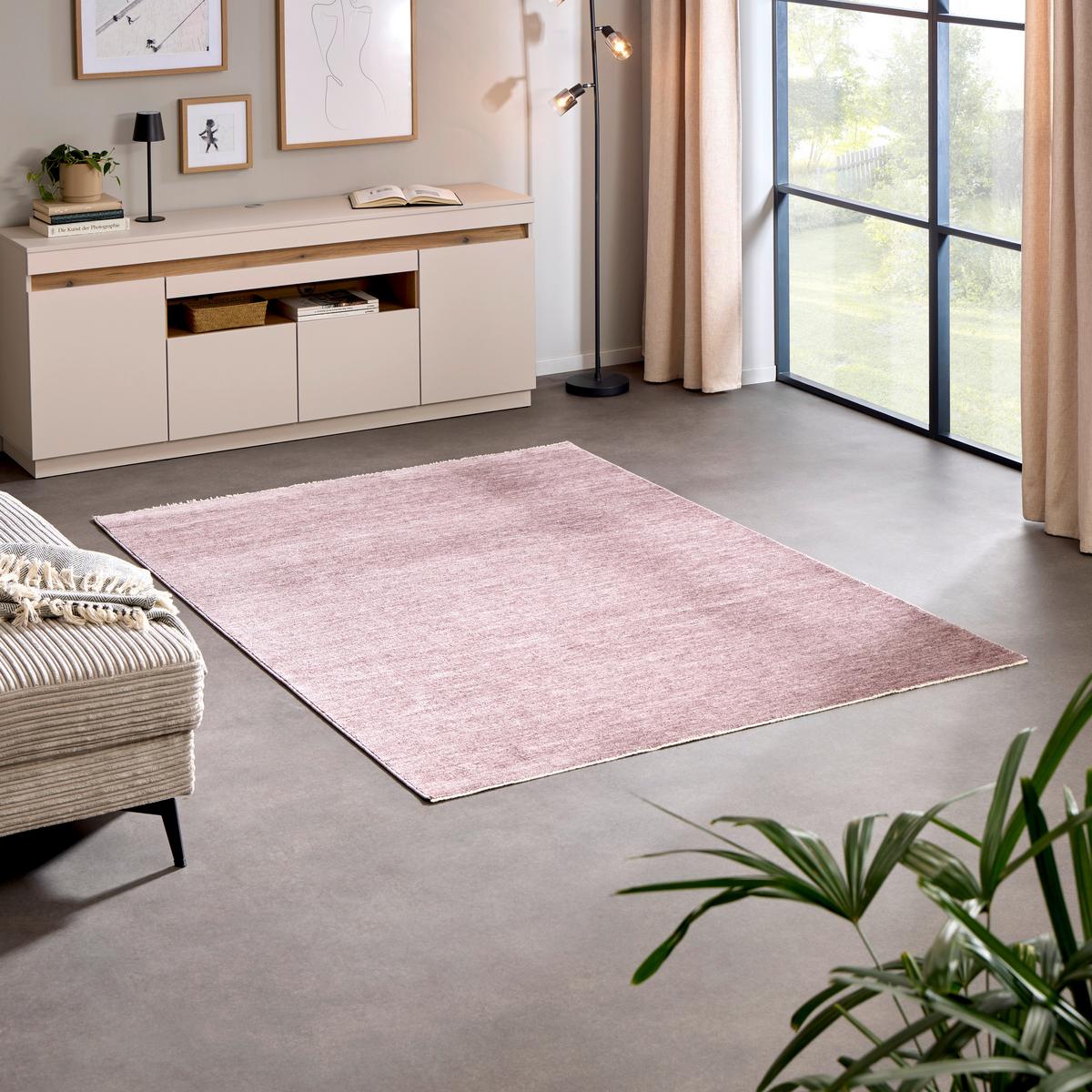 Szőtt Szőnyeg Malve Kb. 120/160cm - ibolya, Romantik / Landhaus, textil (120/160cm) - James Wood