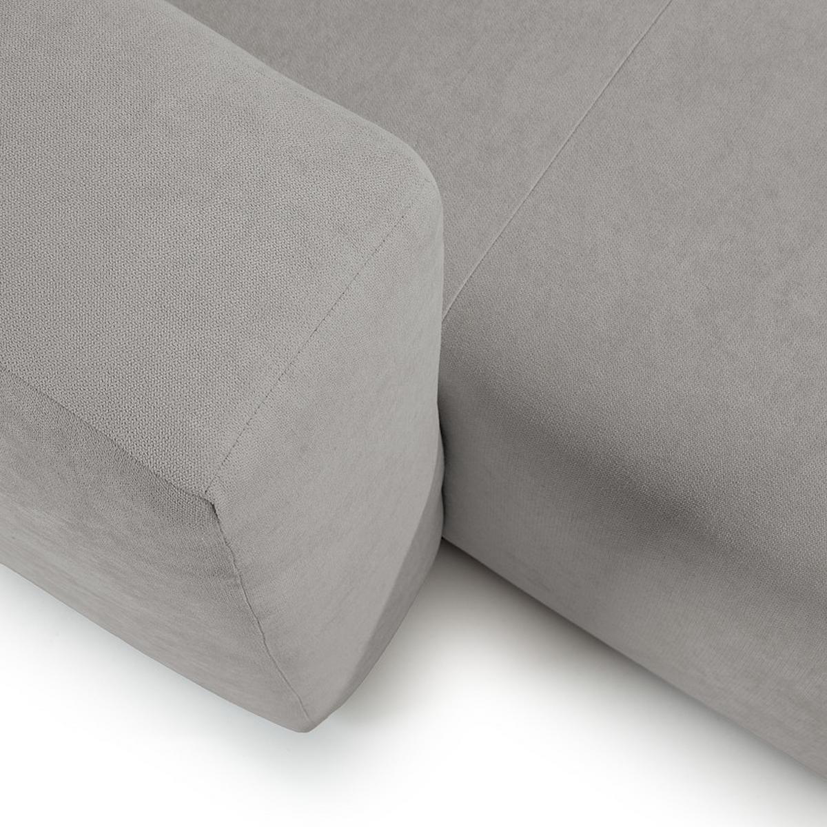 Ecksofa Bolt, Grau B: 255x160 cm - Grau, MODERN, Textil (255/160cm) - Trendmanufaktur