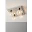 Stropná Lampa Mia - farby chrómu, Moderný, kov/sklo (21/21/12cm) - MÖMAX modern living