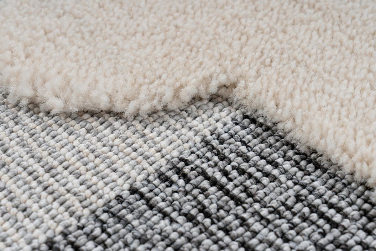 Flachwebteppich My Fano 398 Bear 160x230 - Multicolor/Grau, Basics, Textil (160/230cm) - Obsession