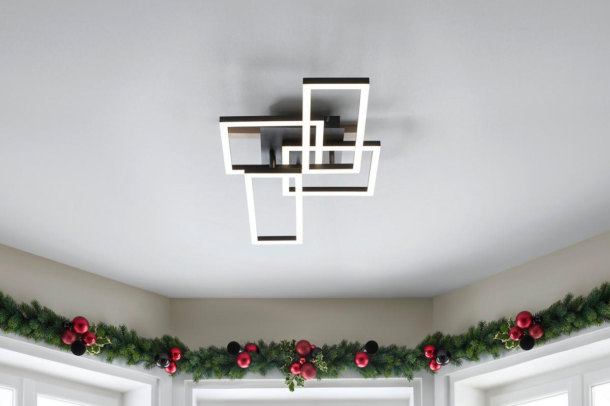 STROPNÍ LED SVÍTIDLO WONDER - bílá, Moderní, kov/plast (70/36/9cm) - Mömax