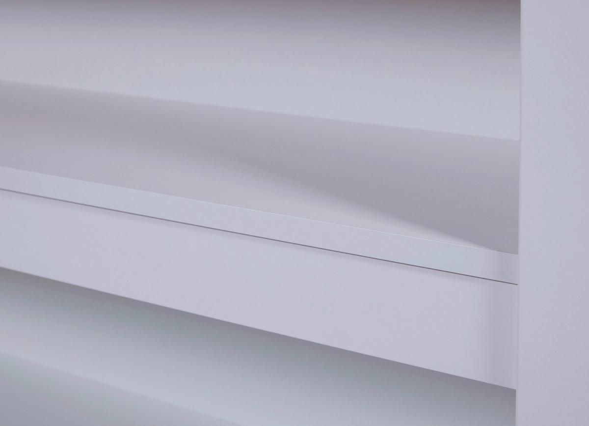 Spodní kuchyňská skříňka SAN SAN - bílá/dub artisan, Romantický / Rustikální, kompozitní dřevo (124/91,5/75cm) - Mömax