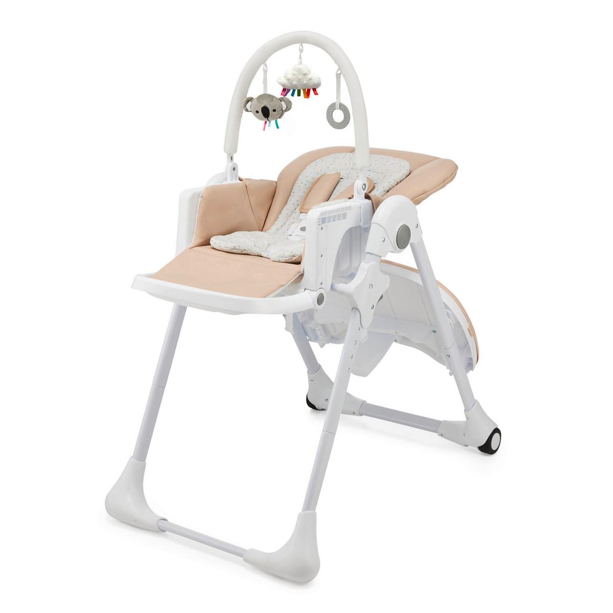 Hochstuhl Beige, B/H/T: 55,5x101x84,5cm - Beige, Basics (55.5/101/84.5cm) - Kinderkraft