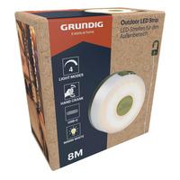 LED-Außenleuchte, Outdoor 33693 - Weiß, Basics, Kunststoff (9/9/4.9cm) - Grundig
