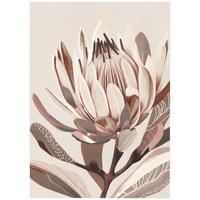 Obraz na plátne Denise 100/140cm - prírodná farba/béžová, Modern, drevo/textil (100/140cm) - Premium Living