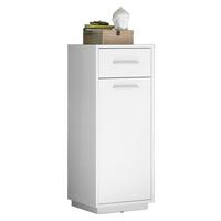 Spodní skřiňka MILANO - bílá/barvy hliníku, Design, kompozitní dřevo/plast (38/92/30cm) - MID.YOU