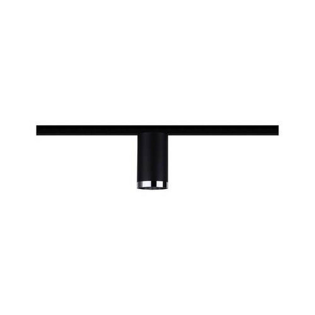 Schienensystem Urail Strahler 96918 Schwarz Matt/Chromfarben - Chromfarben/Schwarz, Design, Kunststoff/Metall (11.2cm) - Paulmann