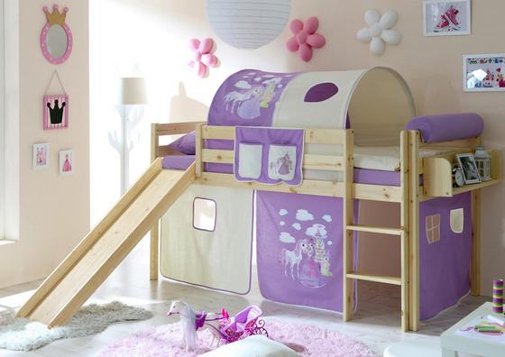 Spielbett Fliederfarben Spielbett Manuel 90x200