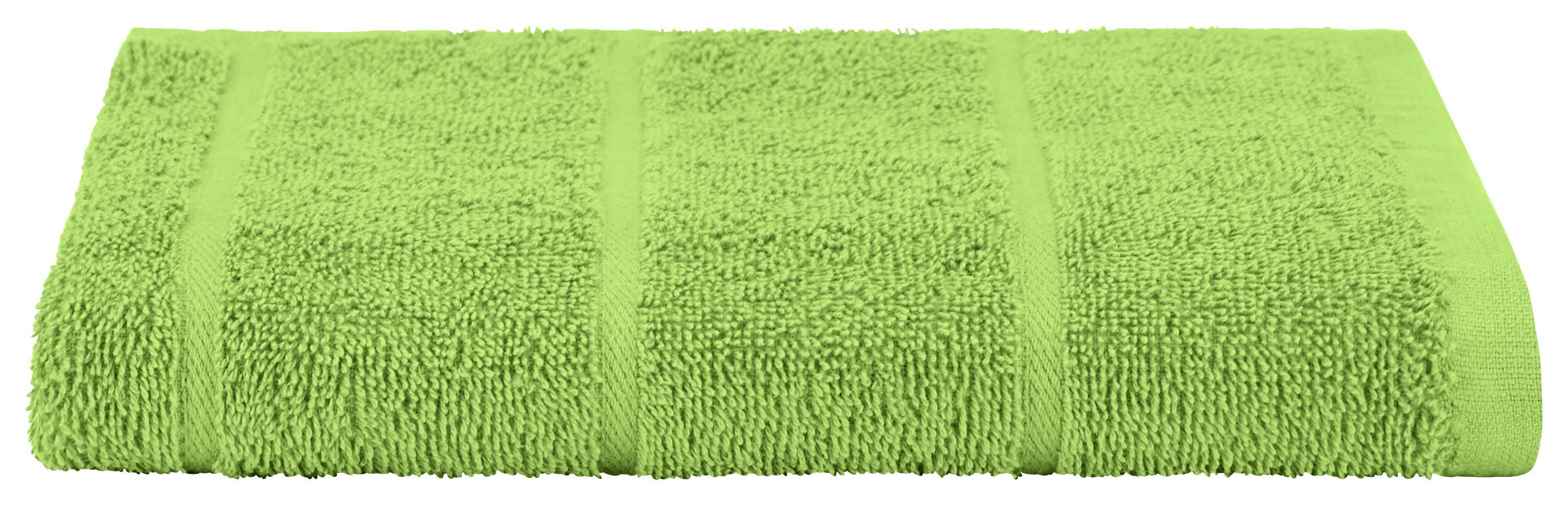 Törölköző Liliane - Zöld, konvencionális, Textil (50/100cm) - Ombra