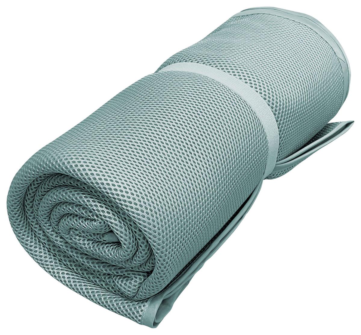 Strandtuch Sandfrei - Taubenblau, MODERN, Textil (150/200cm) - Luca Bessoni