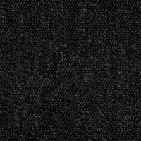 Teppichfliese Schwarz Sparkle 50x50 Cm Florhöhe 3,5 Mm - Basics, Textil (50/50cm)