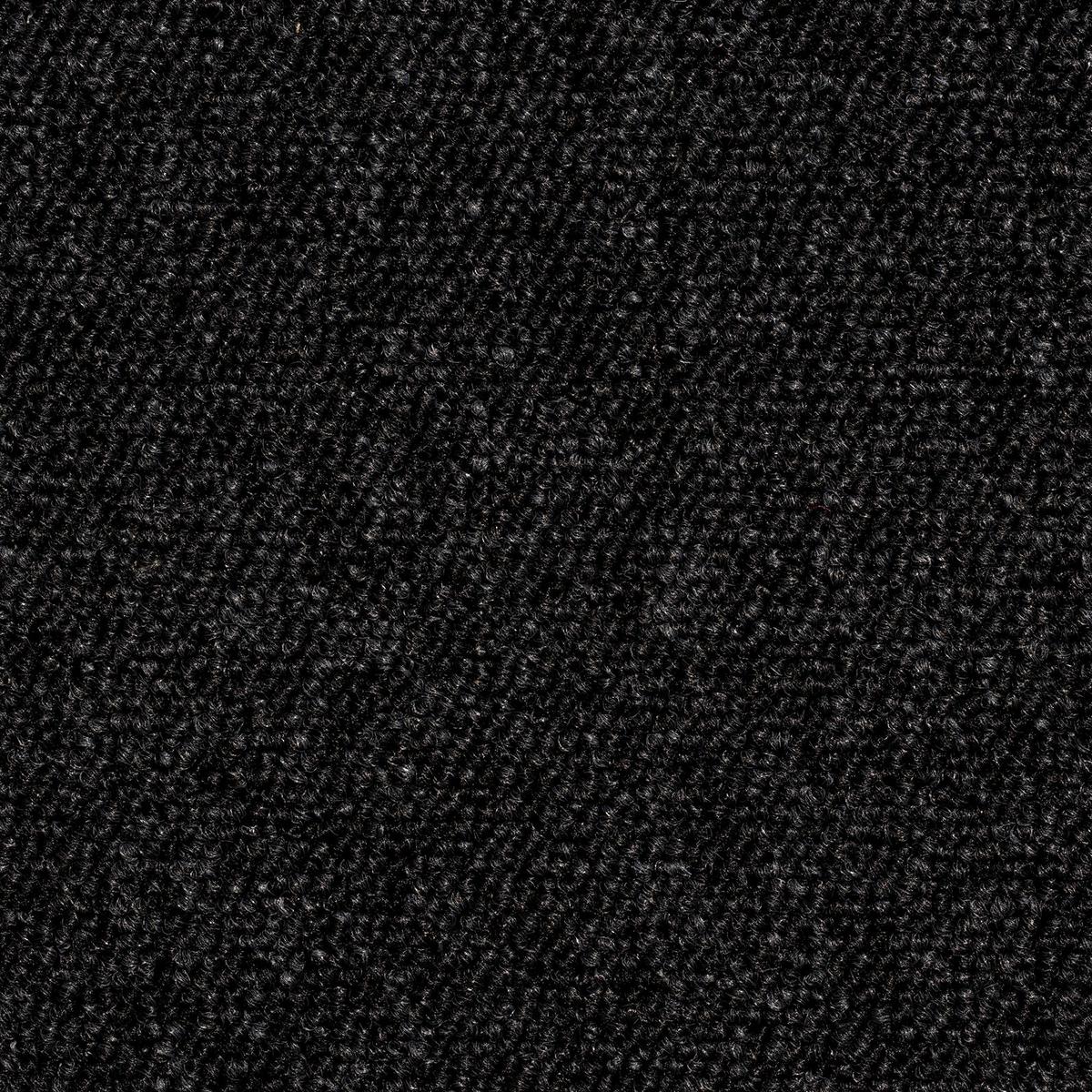 Teppichfliese Schwarz Sparkle 50x50 Cm Florhöhe 3,5 Mm - Basics, Textil (50/50cm)