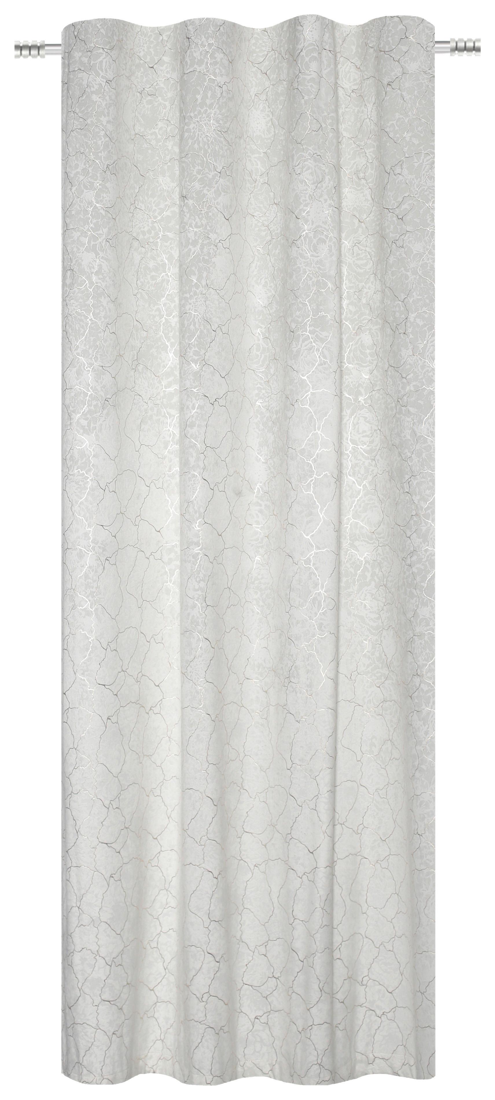 Fertigvorhang Rikka - Creme, ROMANTIK / LANDHAUS, Textil (140/245cm) - James Wood