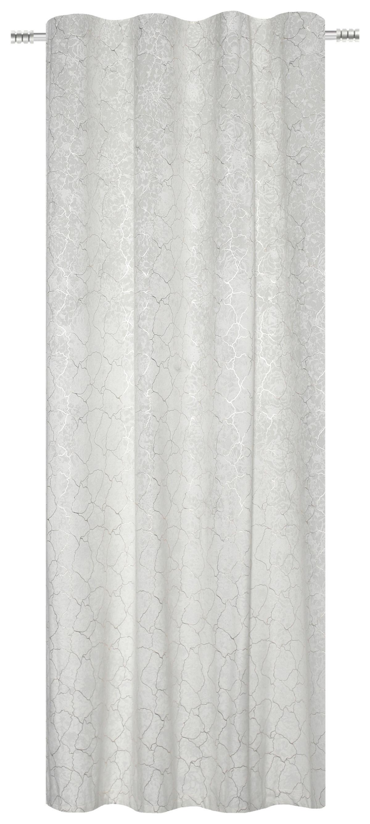 Fertigvorhang Rikka - Creme, ROMANTIK / LANDHAUS, Textil (140/245cm) - James Wood
