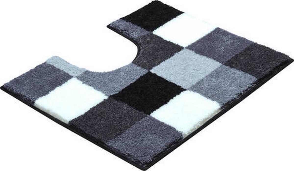 WC PŘEDLOŽKA B2747-006001115 - šedá/bílá, Basics, textil (49/60cm) - Grund