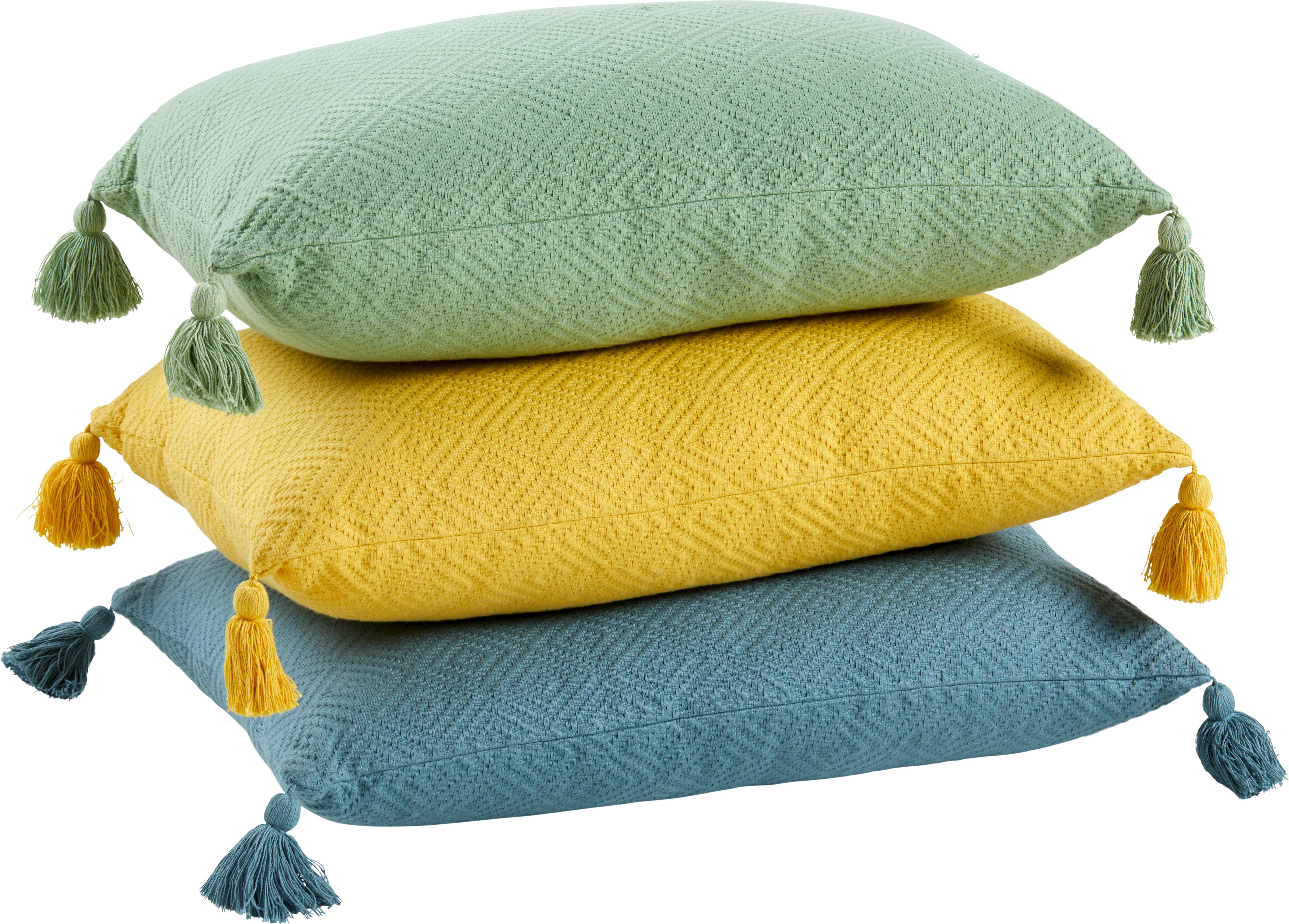 Dekoračný Vankúš Frieda, 40/60cm, Zelená - zelená, Moderný, textil (40/60cm) - Modern Living