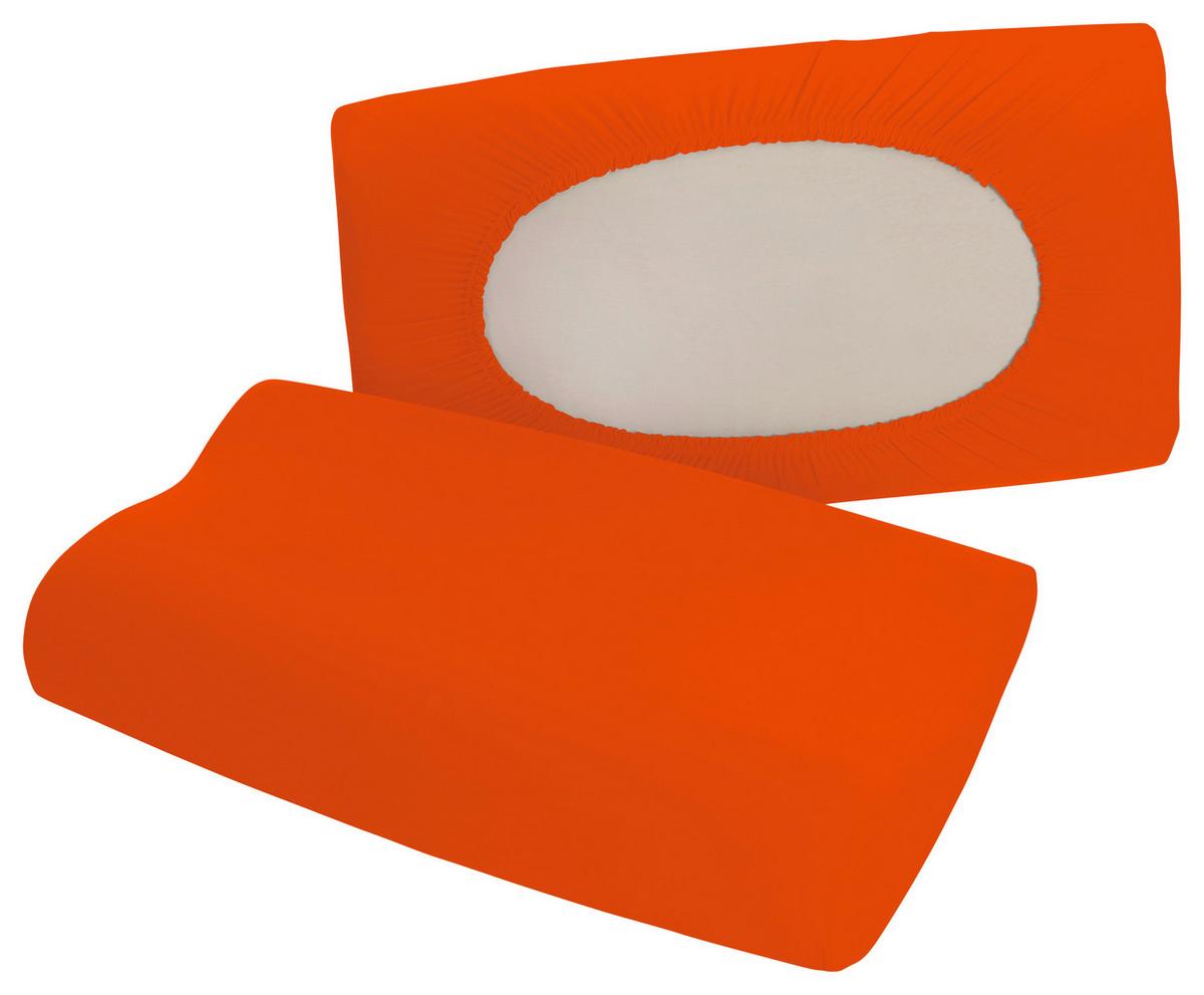 Kopfpolsterbezug Pure Flexible - Rot, Basics, Textil (40-70/40-90cm) - Schlafgut