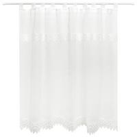 Kurzgardine Gabriela - Weiß, ROMANTIK / LANDHAUS, Textil (135/100cm) - James Wood