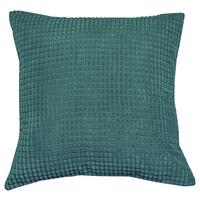 Díszpárna Halina Kb. 45/45cm - olajkék, Modern, textil (45/45cm) - Luca Bessoni