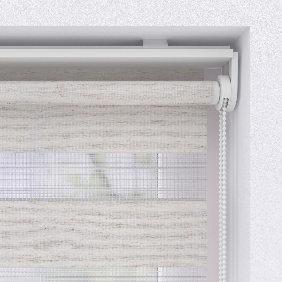Doppelrollo 70x150 Cm Mit Kettenzug - Naturfarben, Basics, Textil (70/150cm)