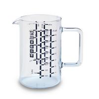 Messbecher Dora - Klar, Basics, Glas (0,5l) - Bohemia