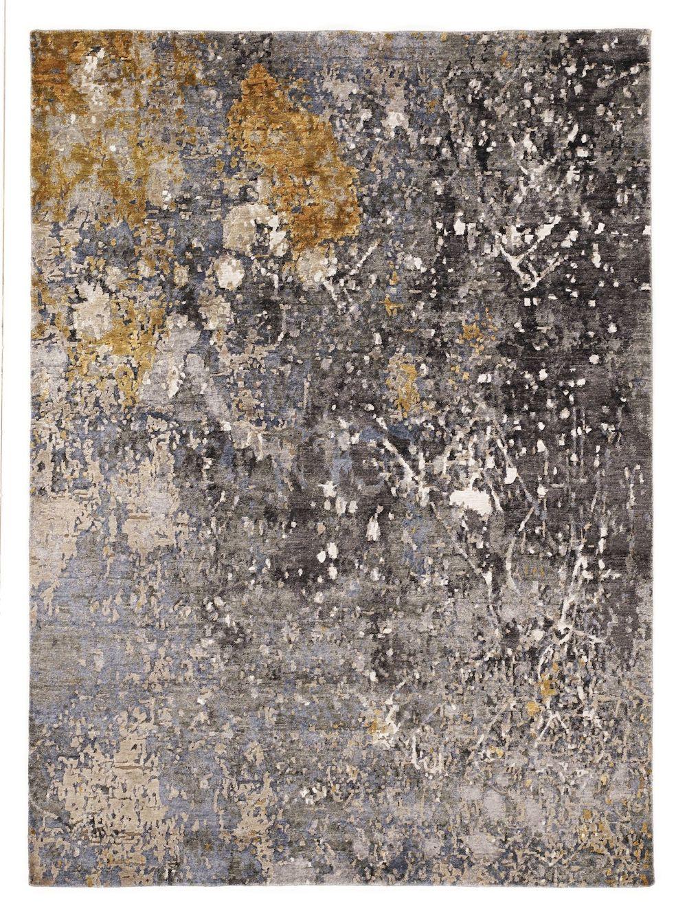 Orientteppich Cosmic Illuminated Sig16 - Multicolor/Grau, Design, Textil (70/140cm) - Cazaris