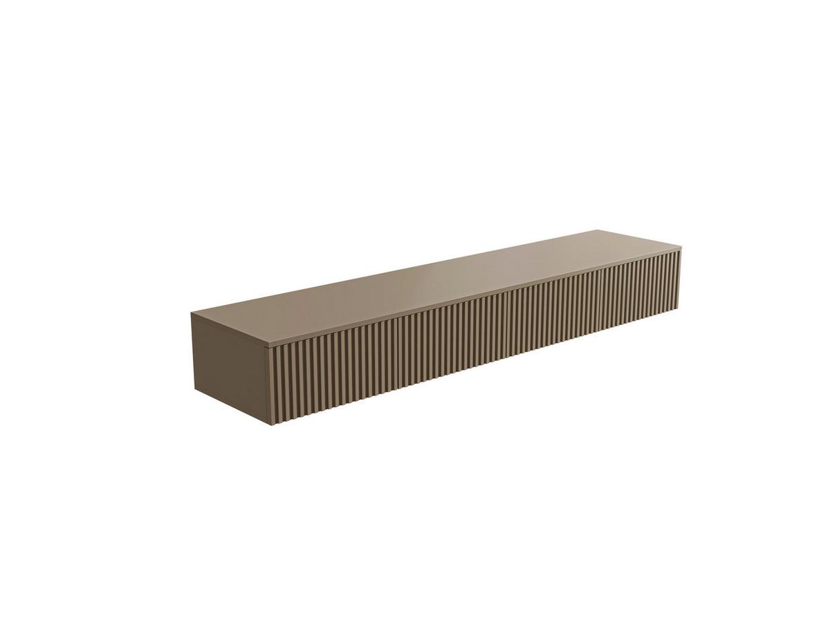 SKRINKA POD TV LANAI - kašmírová, Modern, kompozitné drevo (180/25/40cm)