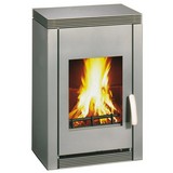 Kaminofen Hera Stahl - Grau, MODERN, Metall (60/90,1/40cm) - Wamsler