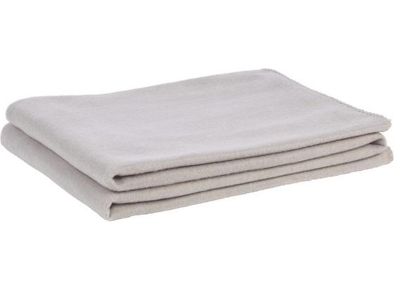 Fleecová Deka Trendix -top- - svetlosivá, textil (130/180cm) - Modern Living Fleecová Deka Trendix -top- - svetlosivá, textil (130/180cm) - Modern Living