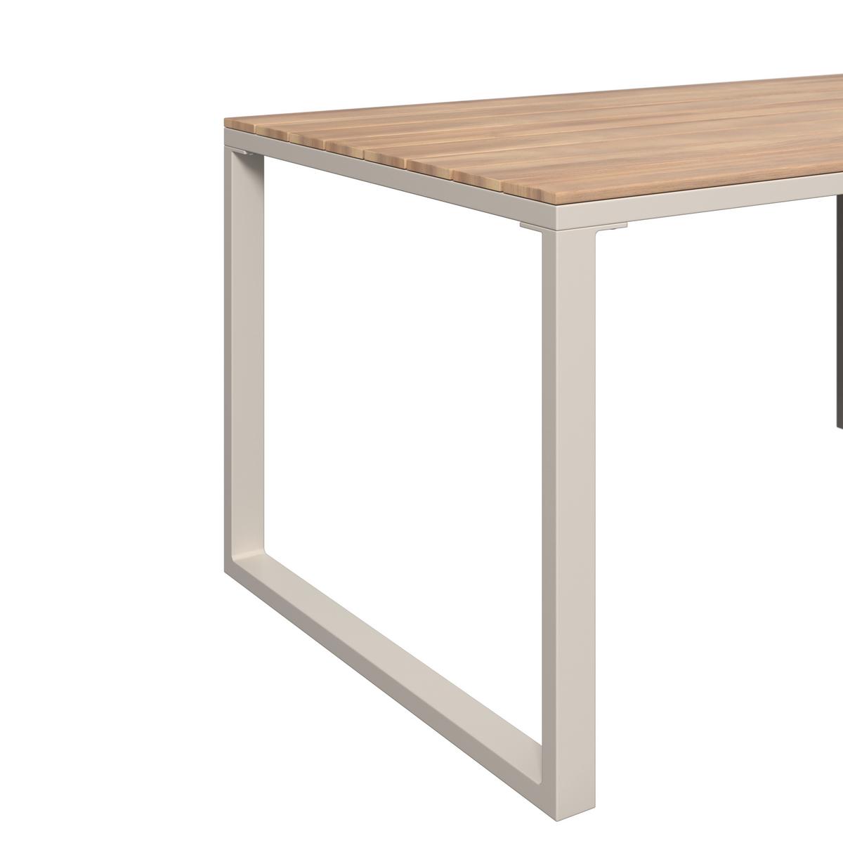 Loungegarnitur Algarve - Beige/Grau, MODERN, Holz/Textil (228/218cm) - Beldano