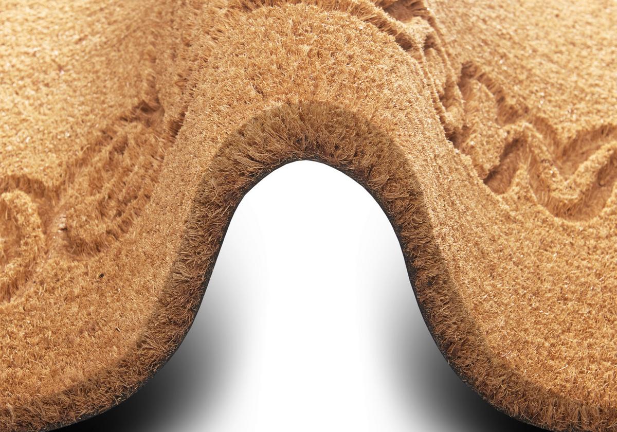 Kokosmatte Mix Mats Welcome 45x75 Cm - Hellbraun, Basics, Naturmaterialien (45/75cm) - Esposa