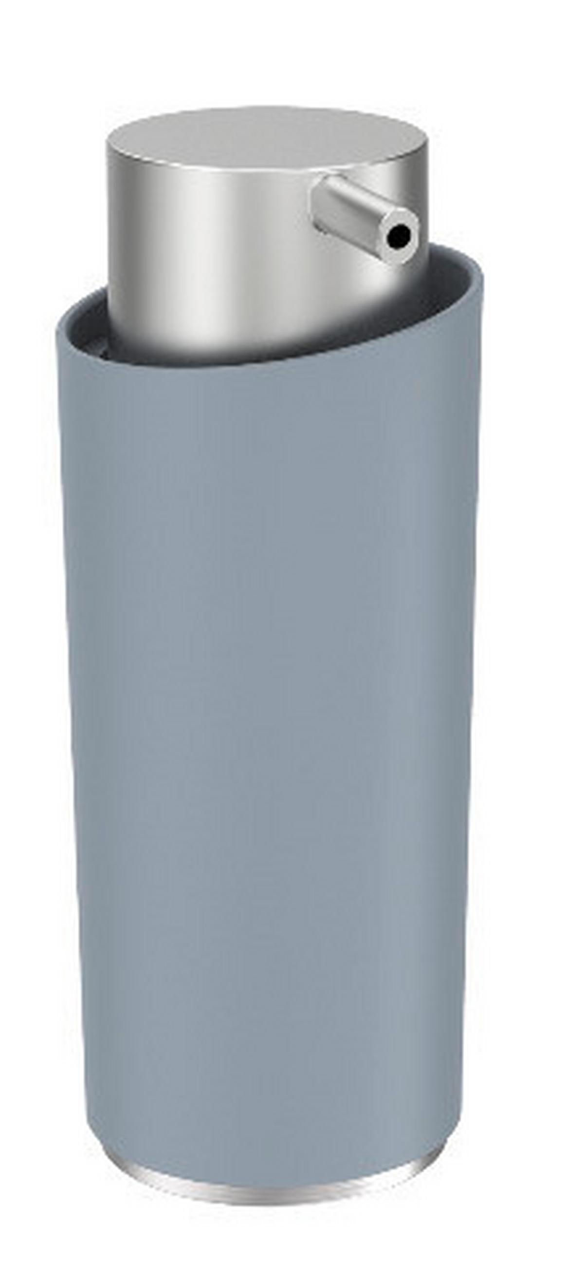 Dávkovač mydla Chris - antracitová, Modern, kov/plast (7,6/15,9/6cm) - Mömax