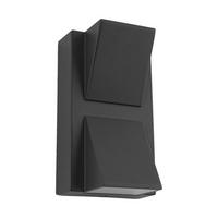 Kültéri Falilámpa Led-es Nautic - fekete, Basics, fém (8/14.5/6.3cm)