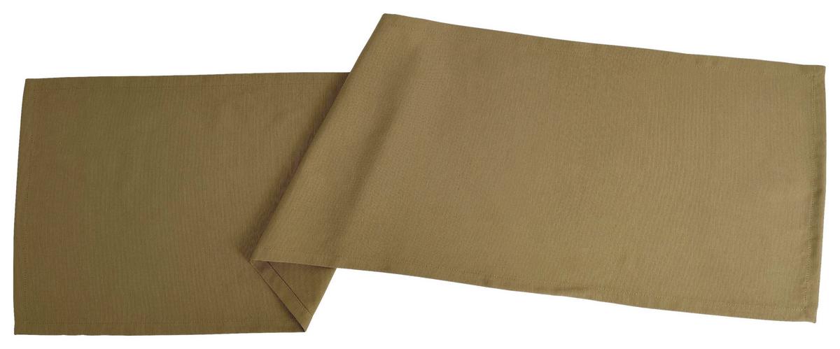 TISCHLÄUFER LETICIA - Braun, ROMANTIK / LANDHAUS, Textil (40/150cm) - James Wood