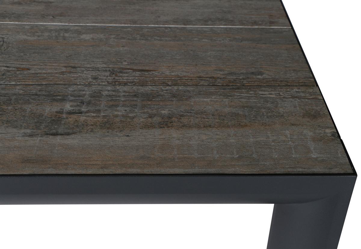 Gartengarnitur Velia 5-Teilig Metall/Textil/Keramik - KONVENTIONELL - Siena Garden