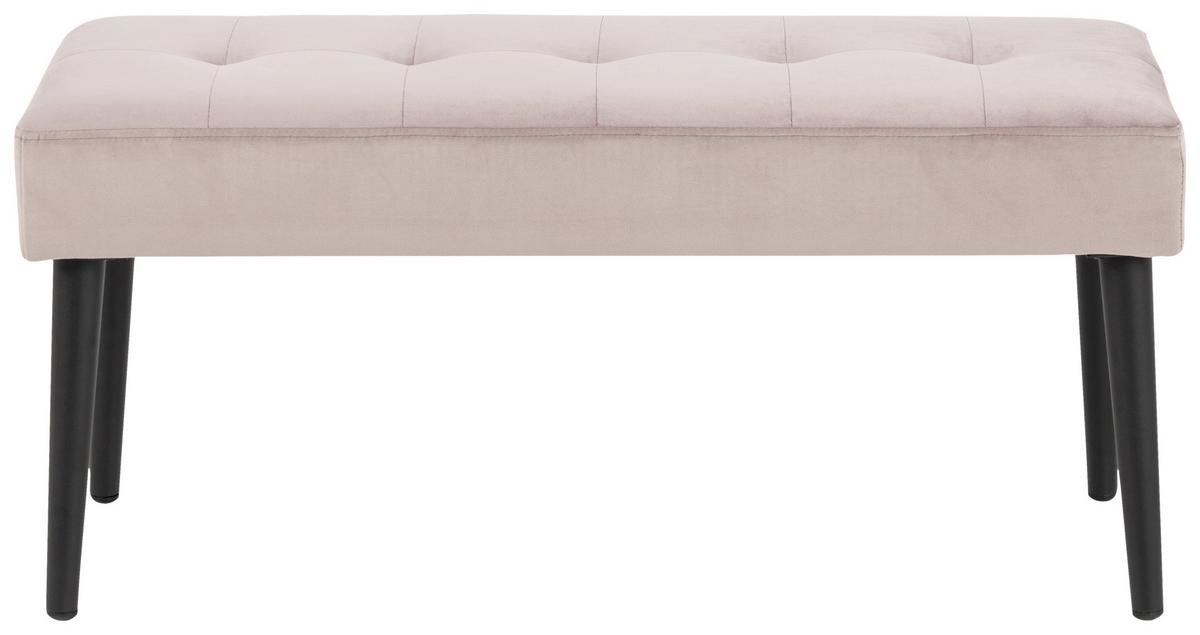 Zsámoly Glory 95/45cm - fekete/rózsaszín, Trend, textil/fém (95/45/38cm) - Livetastic