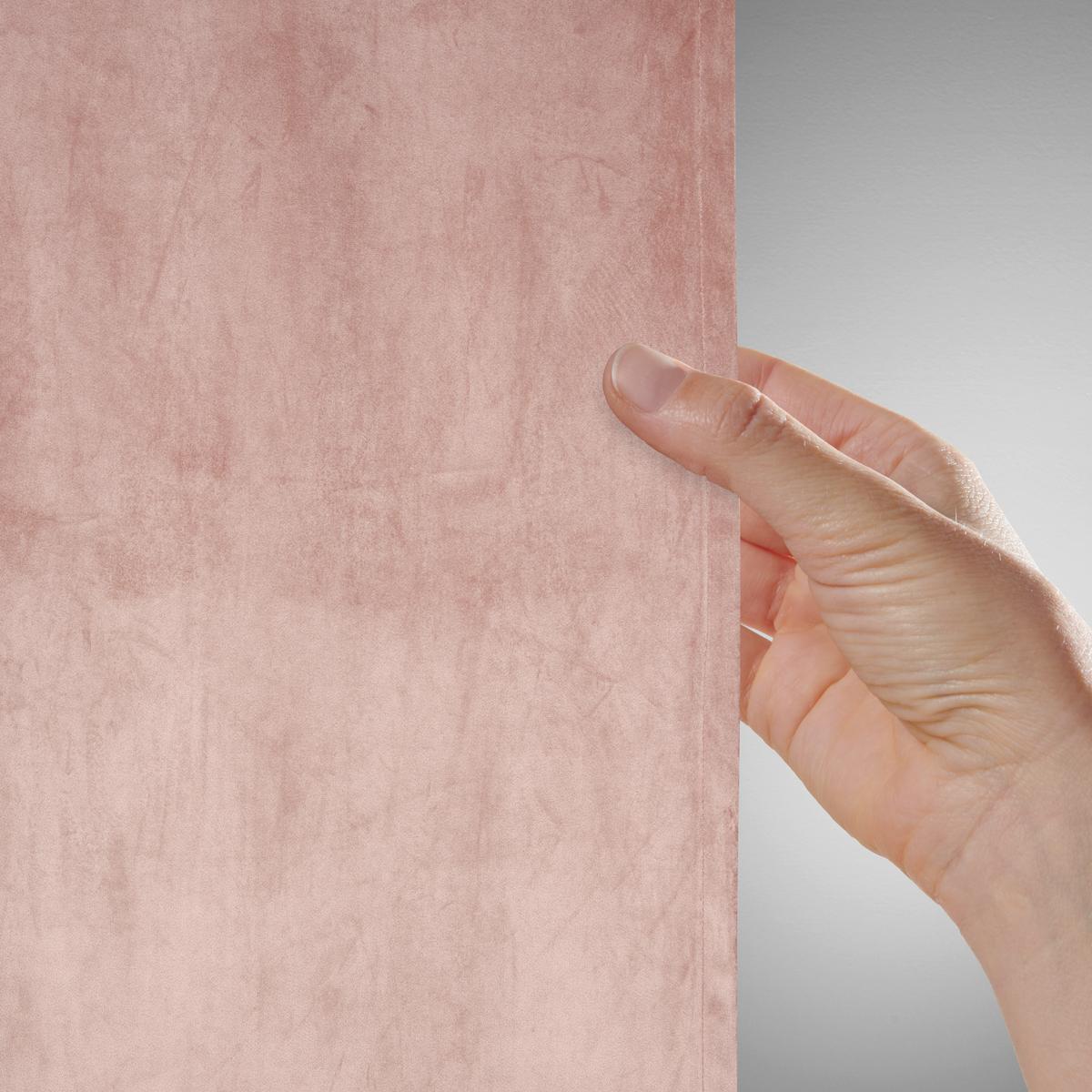 HOTOVÝ ZÁVES VIOLA - ružová, Konventionell, textil (140/245cm) - Premium Living
